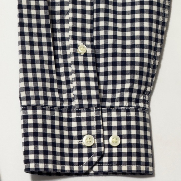 Goodfellow Black White Gingham Checked Casual Button Down XXL Shirt Excellent - Picture 5 of 12